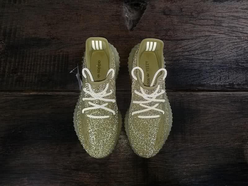 Adidas Yeezy Boost 350 V2 Sneakers Luminous Green Men Women 8