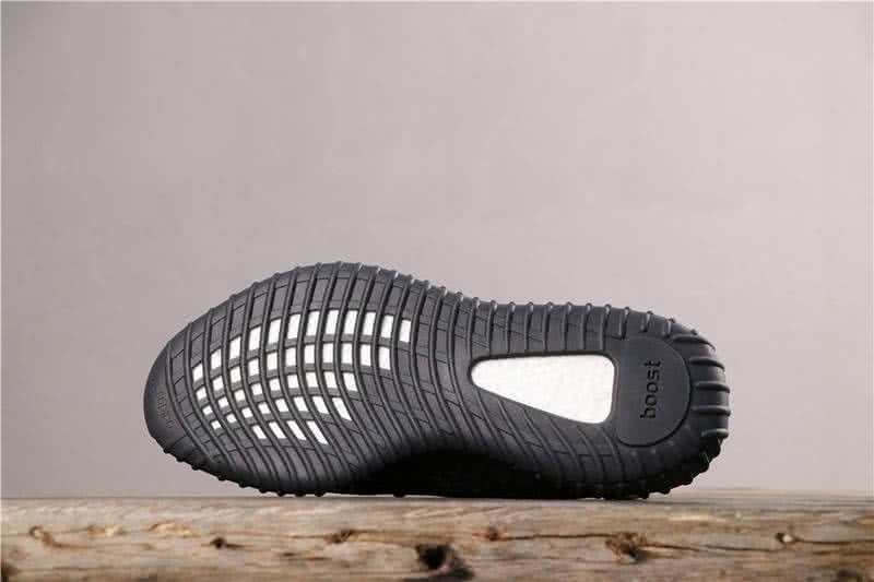 Adidas Yeezy Boost 350 V2 Sneakers Luminous All Black Men Women 4