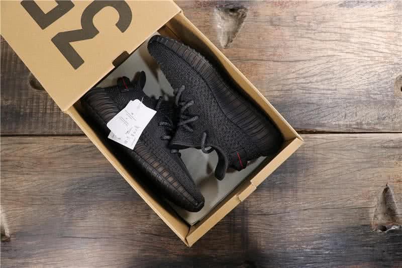 Adidas Yeezy Boost 350 V2 Men Women Black Static Shoes 7