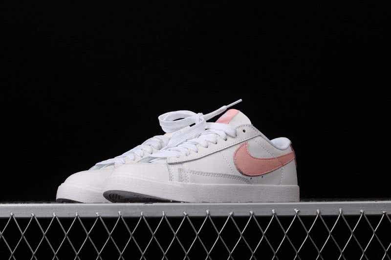 Nike Blazer Sneakers Low White Pink Women 5