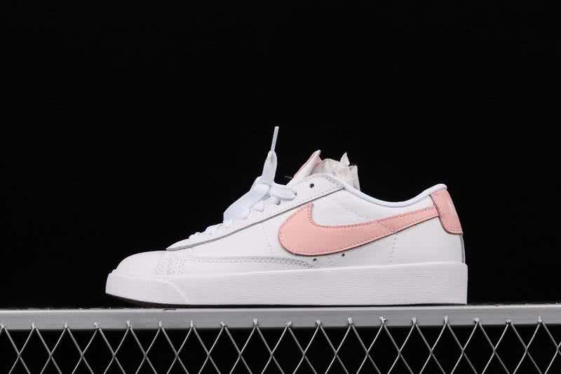 Nike Blazer Sneakers Low White Pink Women 8