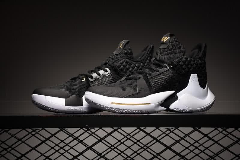 Nike Air Jordan Why Not Zero 2.0 Shoes Black/White Men 3