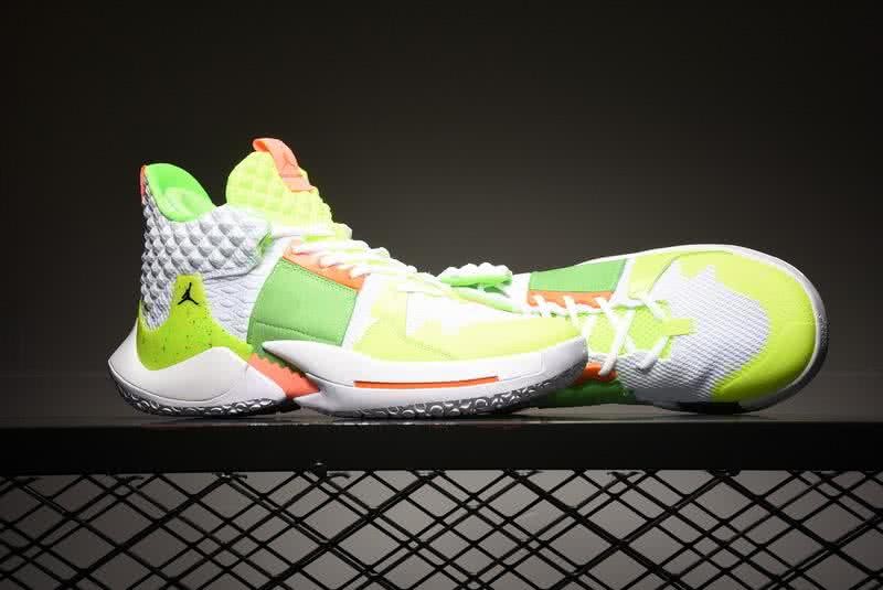 Nike Air Jordan Why Not Zero 2.0 Shoes White/Green Men 2