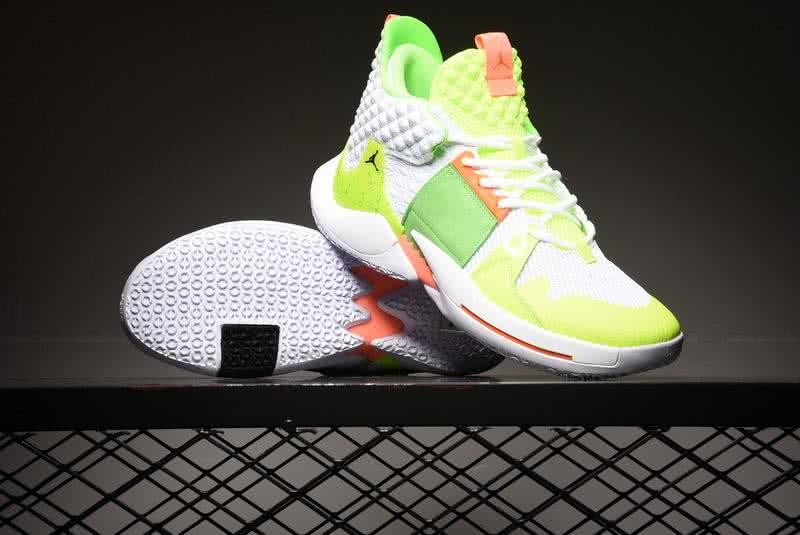Nike Air Jordan Why Not Zero 2.0 Shoes White/Green Men 1