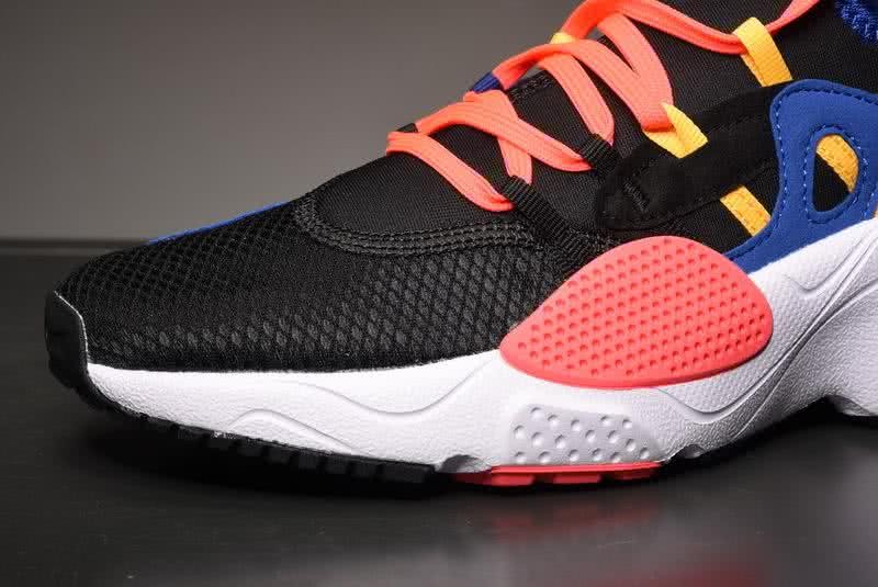 Nike Air Huarache E.D.G.E. TXT Men Black Orange Blue Shoes 5