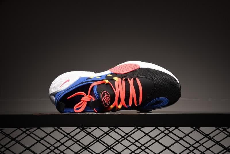 Nike Air Huarache E.D.G.E. TXT Men Black Orange Blue Shoes 7