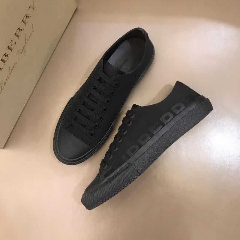 Burberry Sneakers Top Quality Low Top All Black Men 1