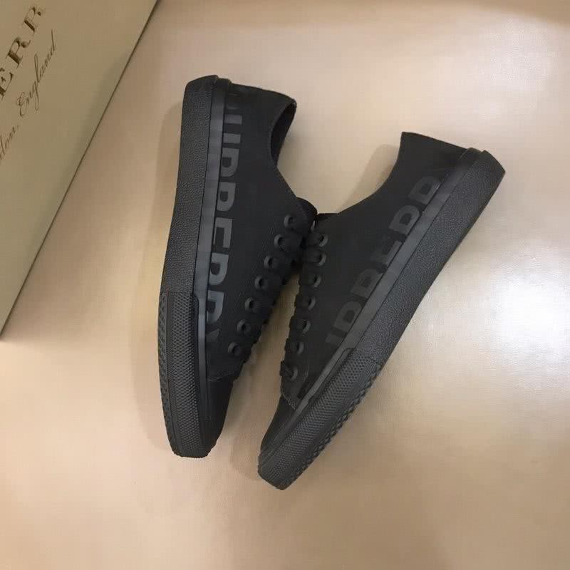 Burberry Sneakers Top Quality Low Top All Black Men 3
