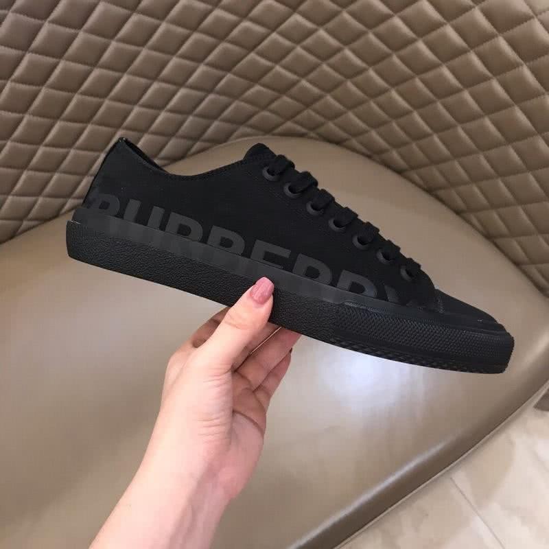 Burberry Sneakers Top Quality Low Top All Black Men 6