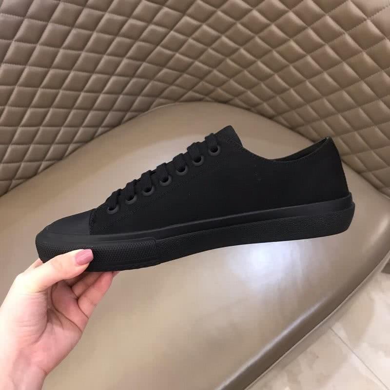 Burberry Sneakers Top Quality Low Top All Black Men 8