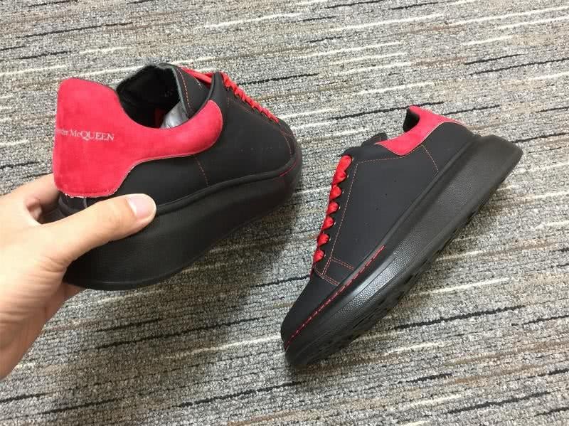 Alexander McQueen Sneakers Black Red Men Women 5
