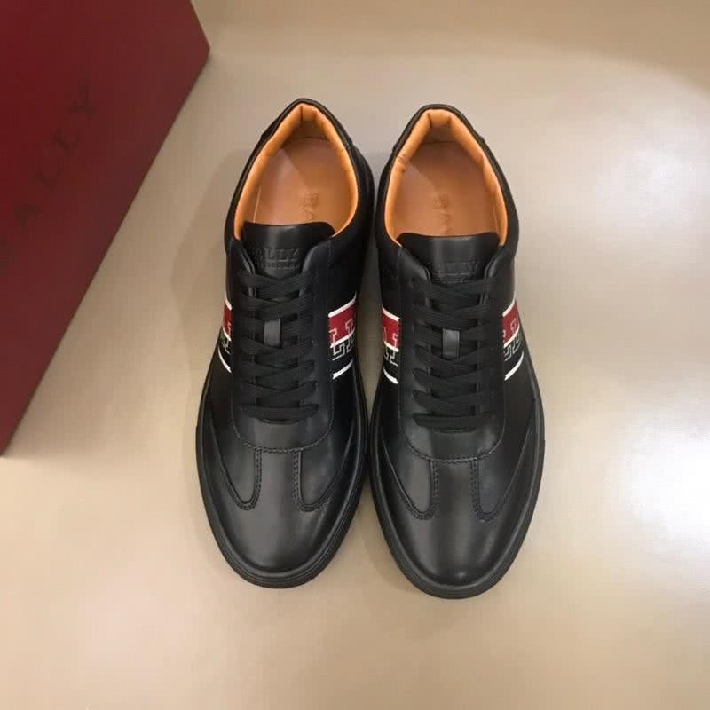 Burberry Sneakers Real Leather Black Red Men 9