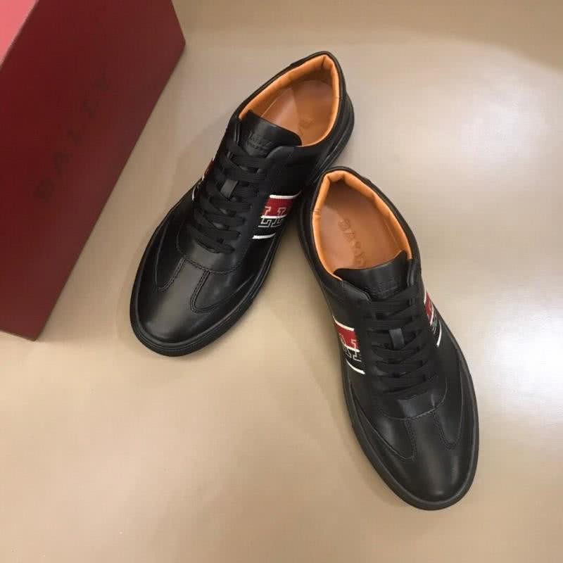 Burberry Sneakers Real Leather Black Red Men 11