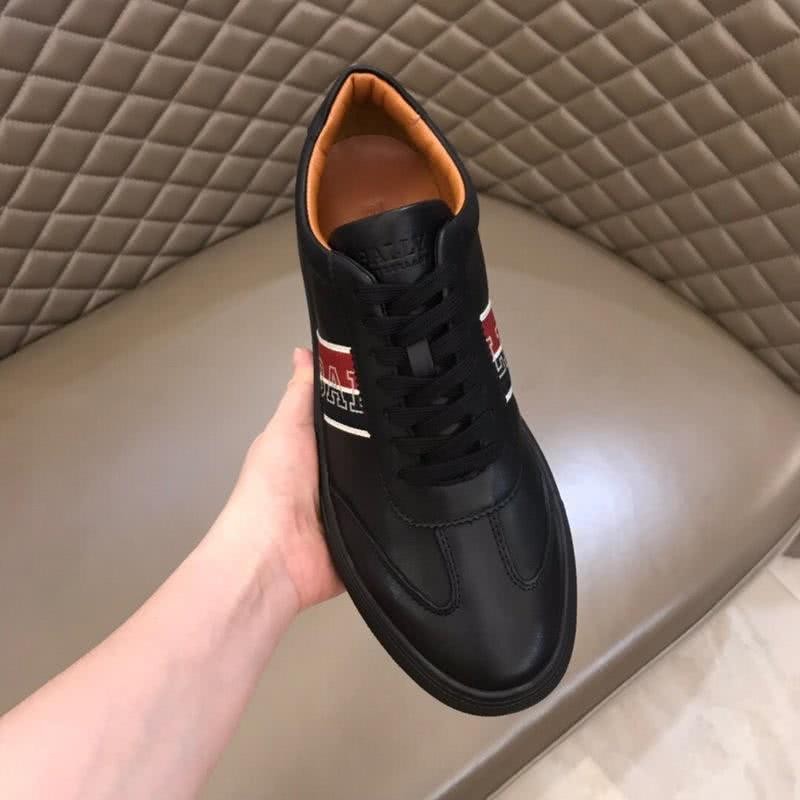 Burberry Sneakers Real Leather Black Red Men 15