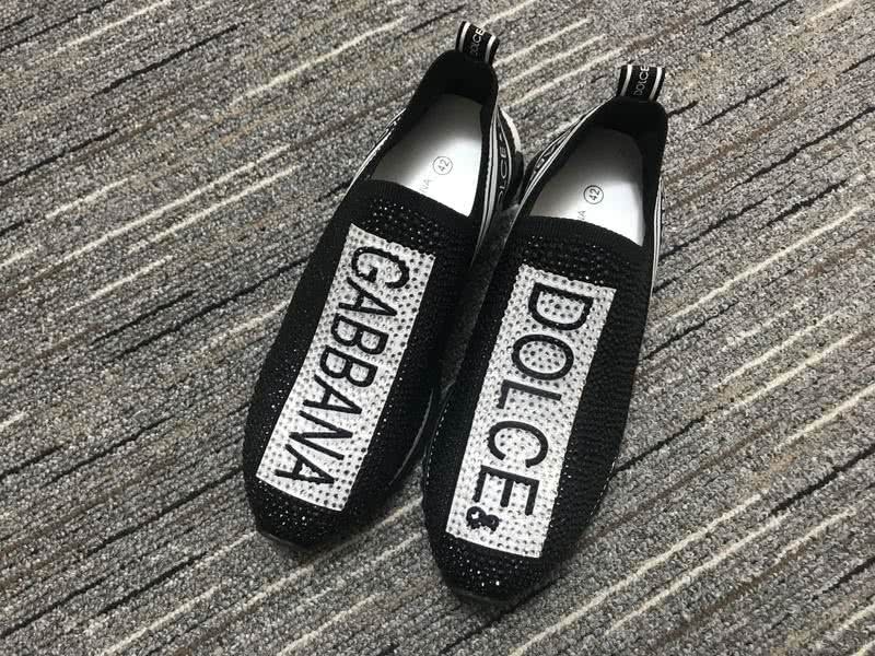 Dolce&Gabbana Sneakers Black White Men Women 1