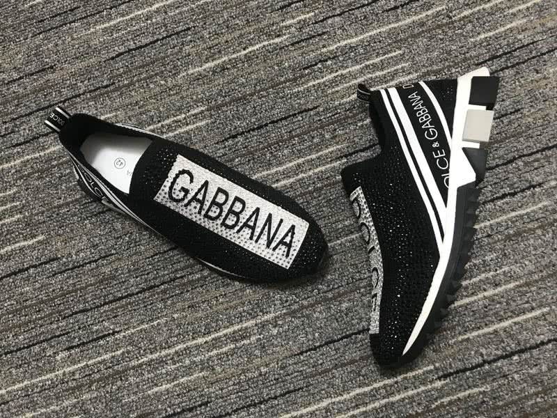 Dolce&Gabbana Sneakers Black White Men Women 7