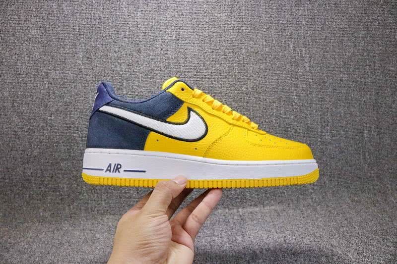 Nike Air Force 1 07 LV8 Shoes Yellow Men/Women 4