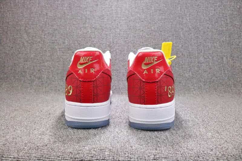Nike Air Force1 AF1 Shoes Red Men/Women 6