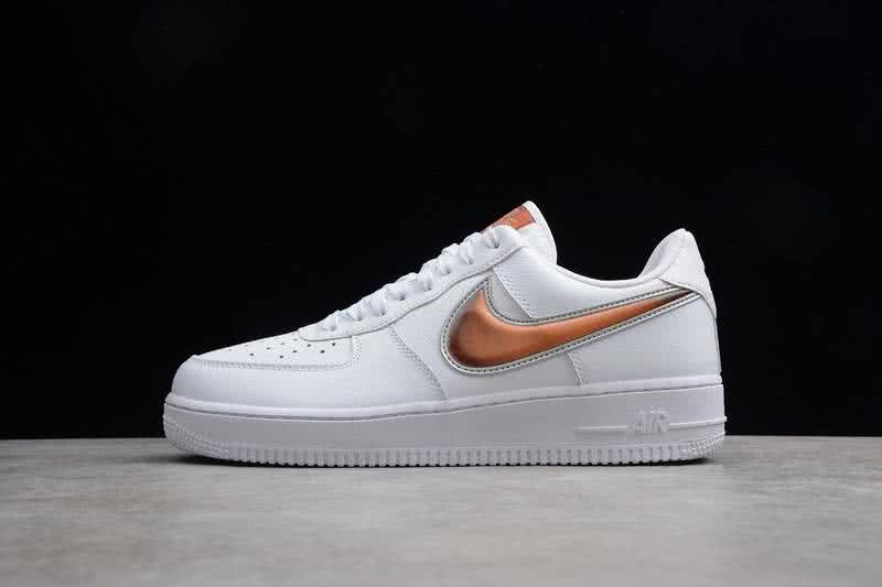 Nike Air Force 107 Lv8 4 Shoes Gold Men 7