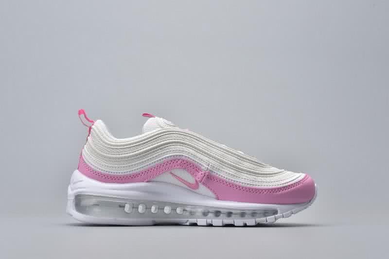 Nike Air Max 97 White Pink Women Shoes 3