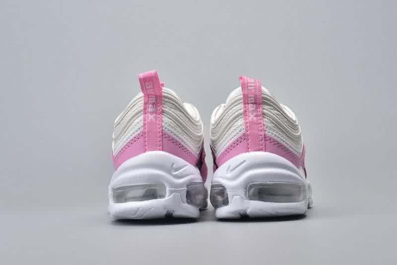 Nike Air Max 97 White Pink Women Shoes 5
