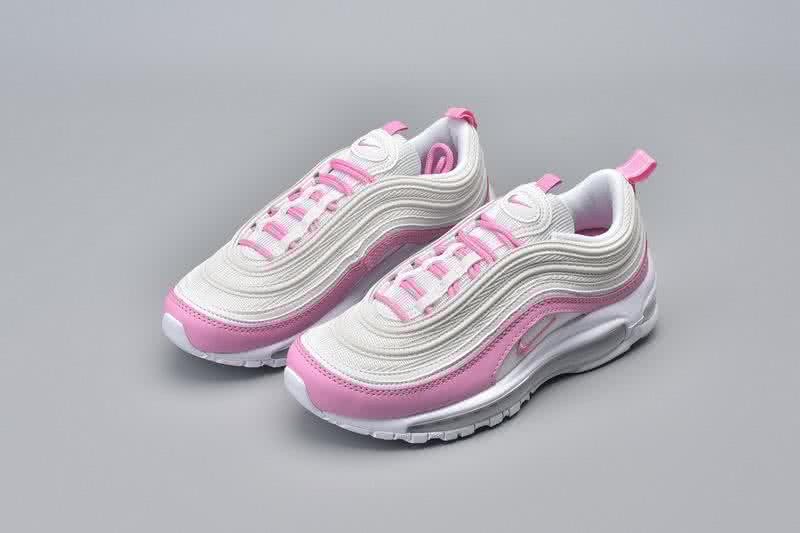 Nike Air Max 97 White Pink Women Shoes 1