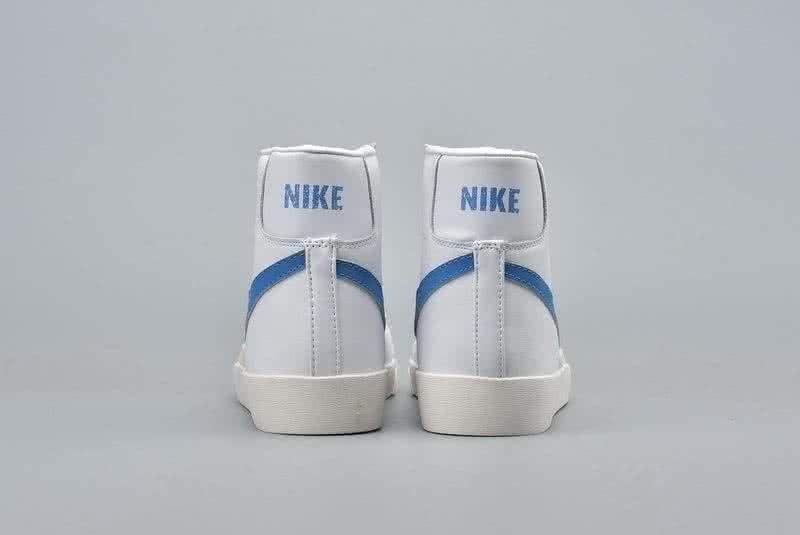 Nike Blazer Sneakers High White Grey Blue Men Women 6