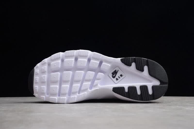 Nike Air Huarache Run Ultra Men Women Black White Shoes 4