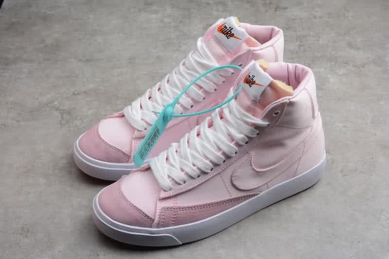 Nike Blazer High Pink White Women 1