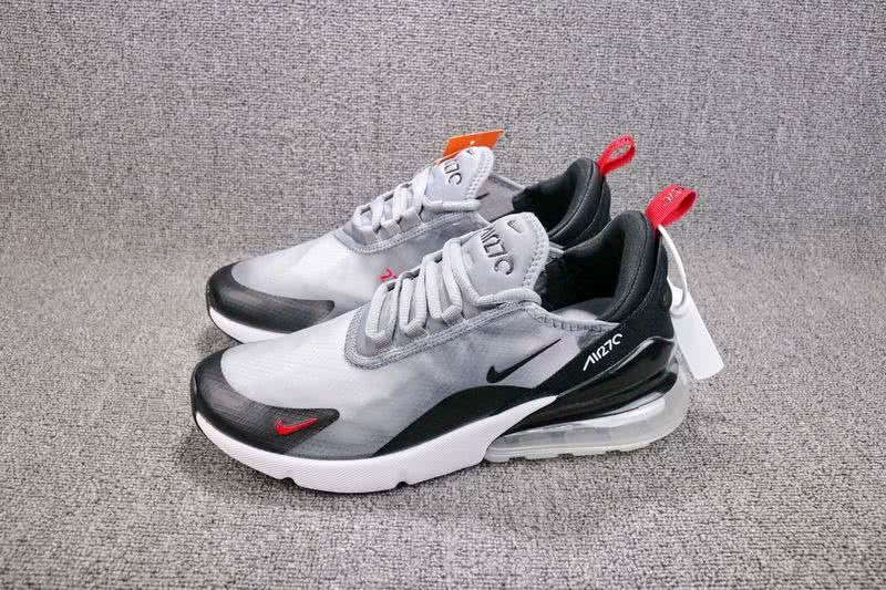Nike Air Max 270 Men Grey Black Shoes 1