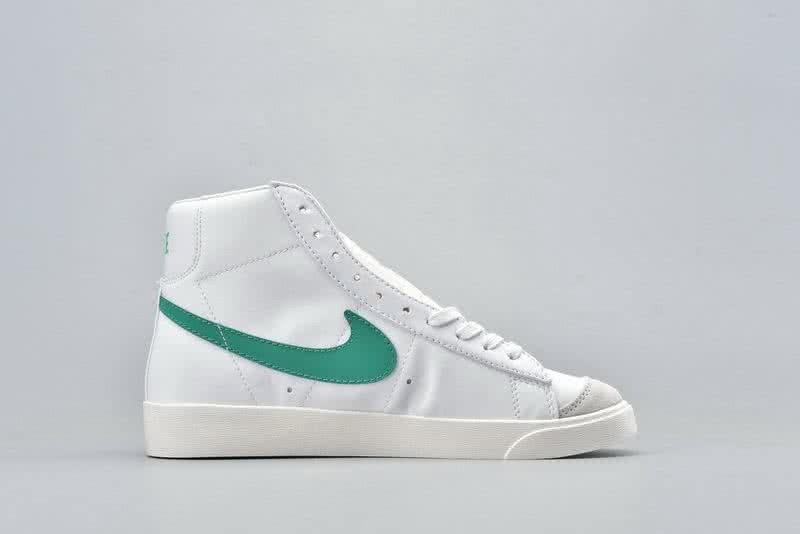 Nike Blazer Mid PRM Sneakers White Green Men Women  9