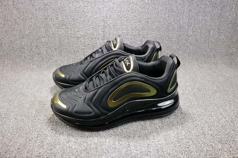 Nike Air Max 720 Men Black Gold Shoes 1