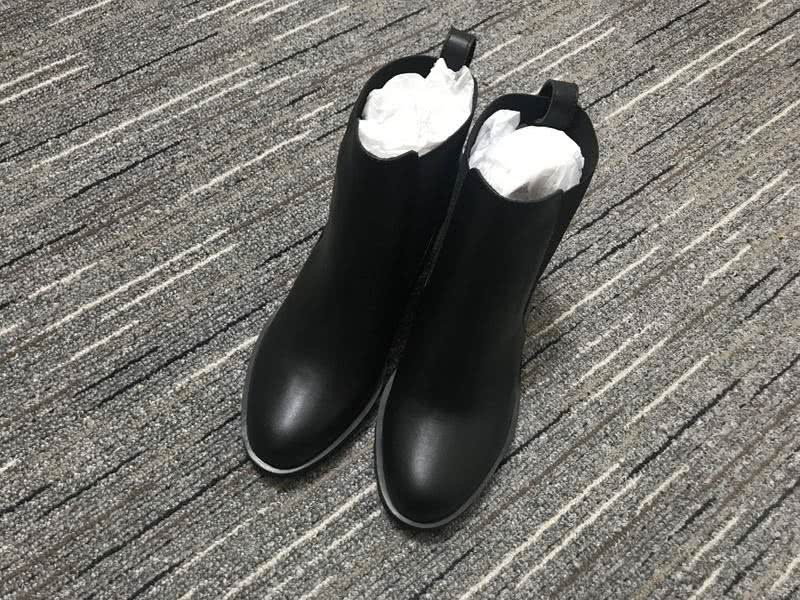 Christian Louboutin Boots Leather Heels Black Women 3