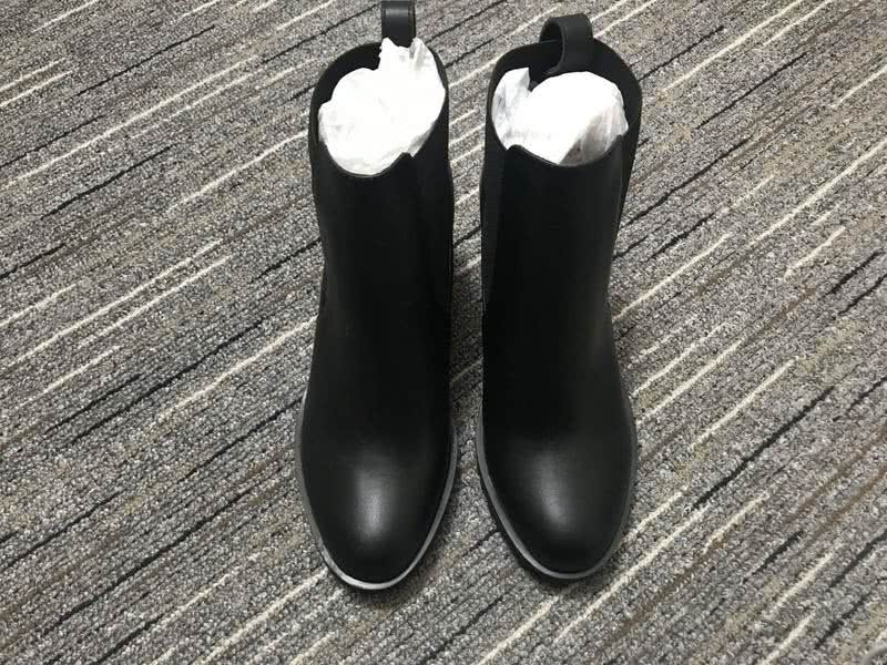 Christian Louboutin Boots Leather Heels Black Women 4