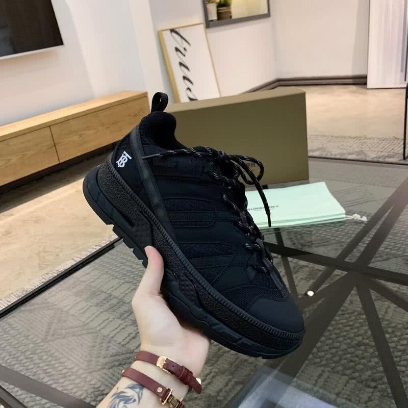 Burberry Sneakers Top Quality All Black Men 4