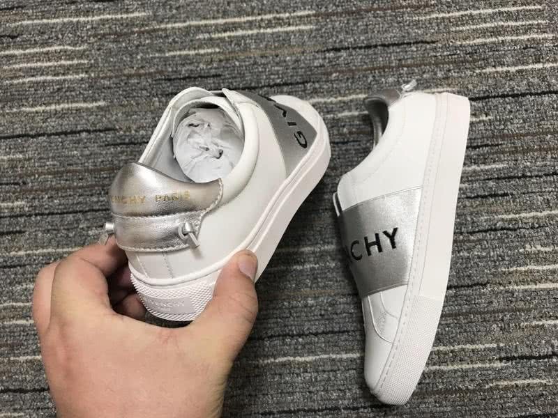 Givenchy Low Top Sneaker White Grey And Black Men Women 2