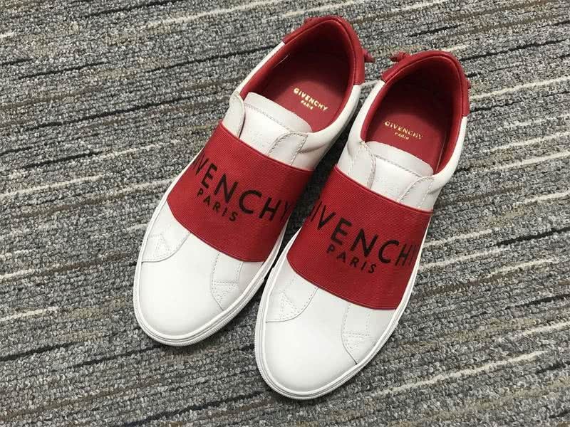 Givenchy Low Top Sneaker White Red Men Women 1