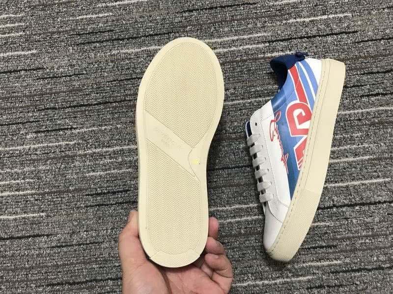 Givenchy Low Top Sneaker White Blue Red Men Women 3