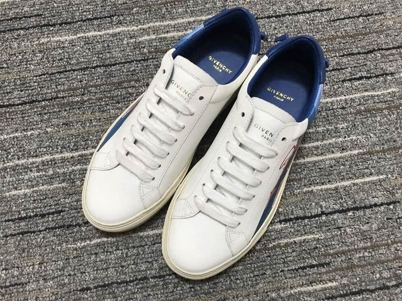 Givenchy Low Top Sneaker White Blue Red Men Women 1