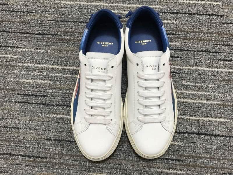 Givenchy Low Top Sneaker White Blue Red Men Women 5