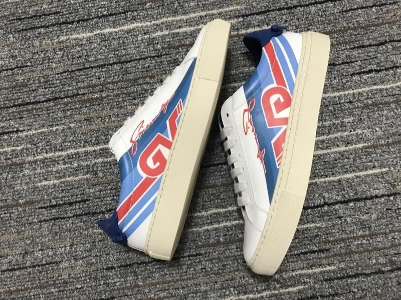 Givenchy Low Top Sneaker White Blue Red Men Women 8