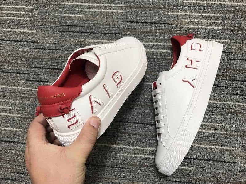 Givenchy Low Top Sneaker White Red Inside Red Men Women 2