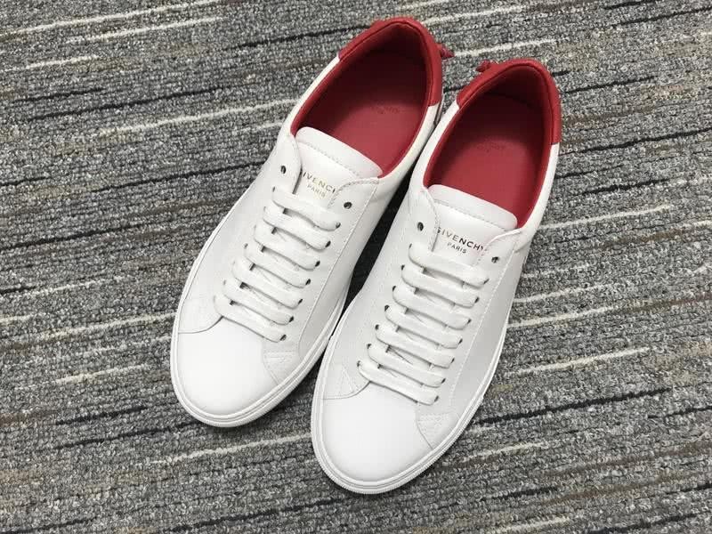 Givenchy Low Top Sneaker White Red Inside Red Men Women 1