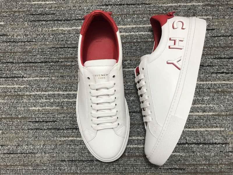 Givenchy Low Top Sneaker White Red Inside Red Men Women 6