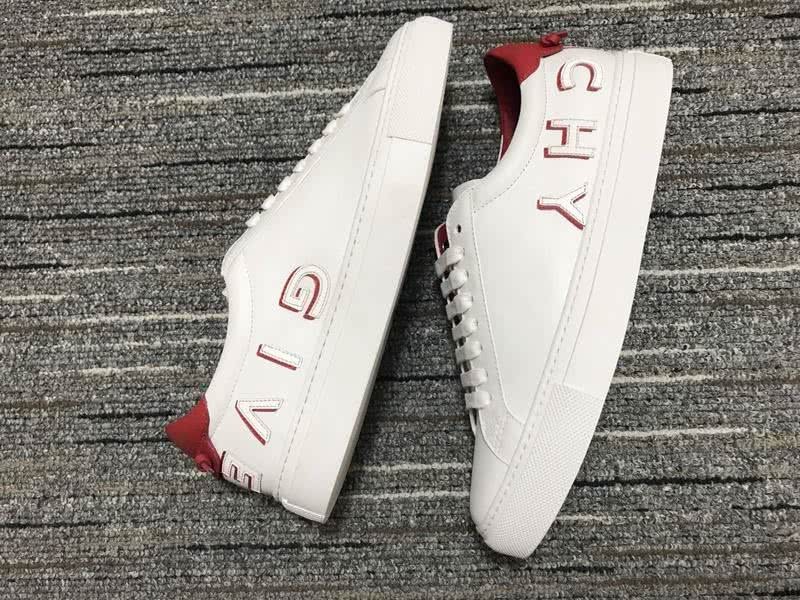 Givenchy Low Top Sneaker White Red Inside Red Men Women 8