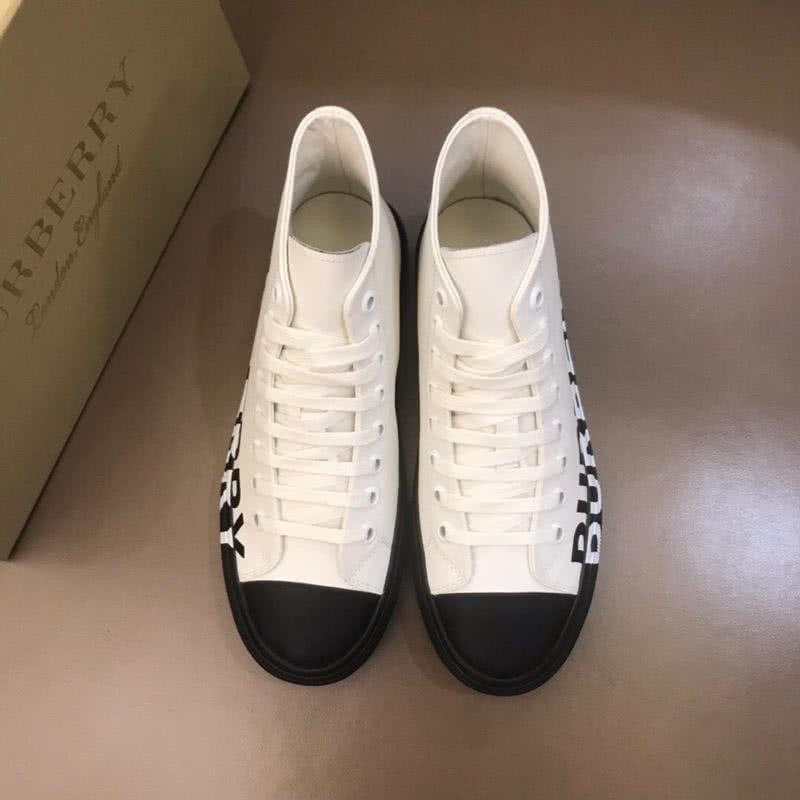 Burberry Sneakers Top Quality White Upper Black Sole Men 2