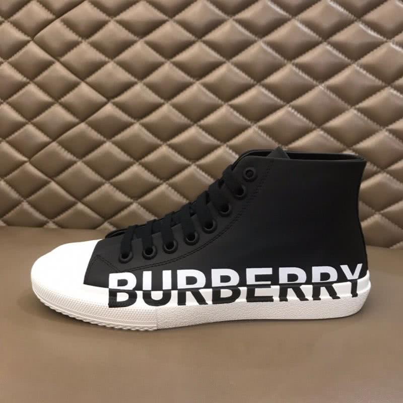 Burberry Sneakers Top Quality Black Upper White Sole Men 5