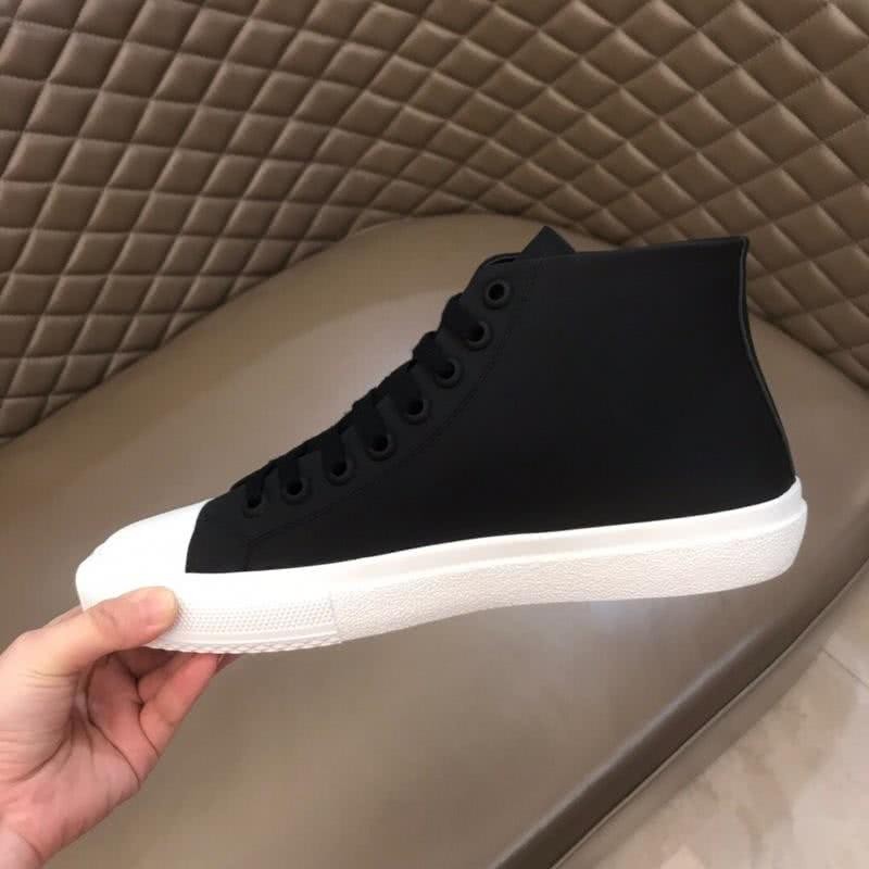 Burberry Sneakers Top Quality Black Upper White Sole Men 8