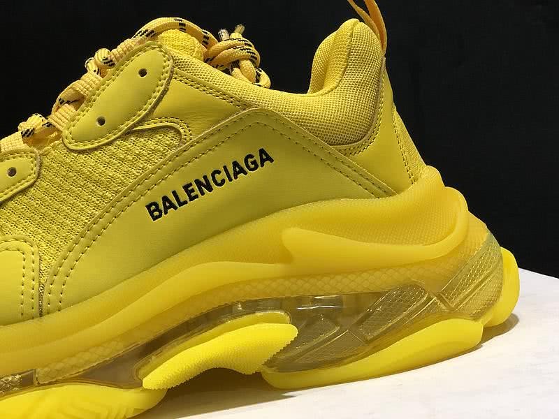 Balenciaga Triple S Sports Shoes Air Yellow Men Women 8