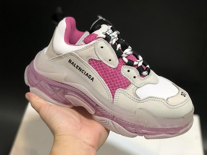 Balenciaga Triple S Sports Shoes Air White Pink Men Women 2